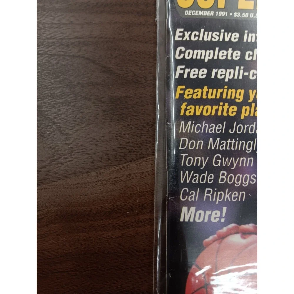 1991 SUPERSTAR‎ & ROOKIE SPECIAL MAGAZINE WITH MICHAEL JORDAN VERY VERY RARE